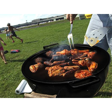 Cast Iron Pizza Pan - Versatile 14-Inch Baking and Cooking Tool