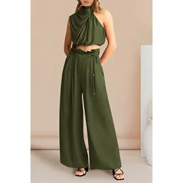 Stylish PRETTYGARDEN Women's 2 Piece Outfits for Summer