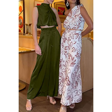 Stylish PRETTYGARDEN Women's 2 Piece Outfits for Summer