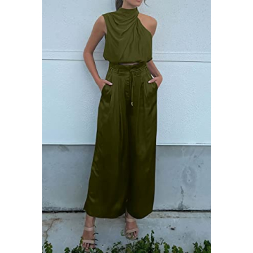 Stylish PRETTYGARDEN Women's 2 Piece Outfits for Summer