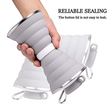 Portable Collapsible Water Bottle for Outdoor Activities