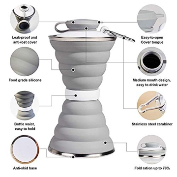 Portable Collapsible Water Bottle for Outdoor Activities