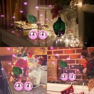 Cherry Disco Ball Decor for Parties and Home Decoration