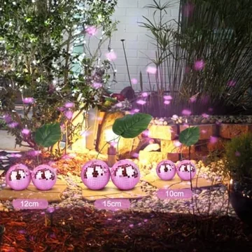 Cherry Disco Ball Decor for Parties and Home Decoration