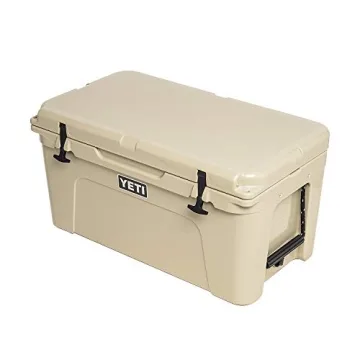 YETI Tundra 65 Cooler, Desert Tan - Lasting Ice Retention and Durability