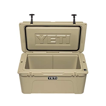 YETI Tundra 65 Cooler, Desert Tan - Lasting Ice Retention and Durability