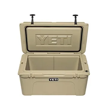 YETI Tundra 65 Cooler, Desert Tan - Lasting Ice Retention and Durability