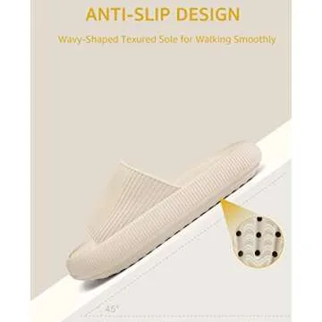 Comfy miscloder Cloud Slippers for Everyone - Non-Slip Design