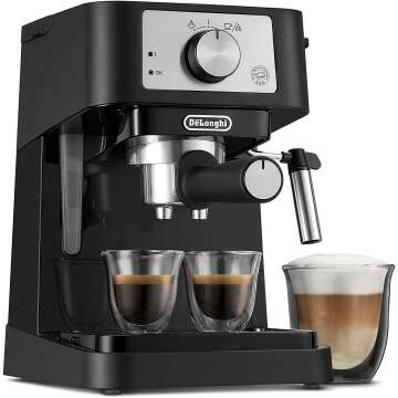 De'Longhi Stilosa Espresso Machine & Tamper