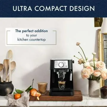De'Longhi Stilosa Espresso Machine & Tamper
