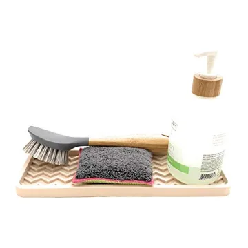 Durable Happitasa Silicone Kitchen Sink Organizer Tray