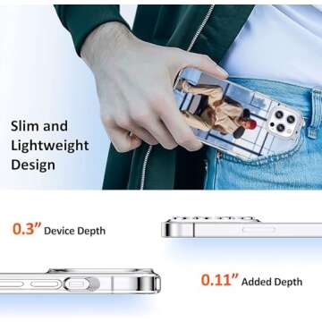 NIINGBIEJIE iPhone 16 Pro Max Stylish Music Case