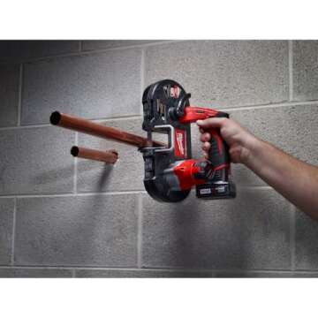 MILWAUKEE'S 2429-20 Cordless Sub Compact Band Saw