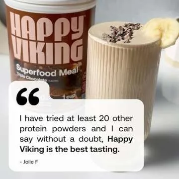 Happy Viking Triple Chocolate Protein Powder by Venus Williams