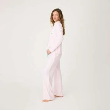 P.J. Salvage Women's Happiest On The Court PJ Set, Ivory