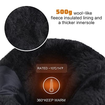 CIOR Women's Winter Snow Boots - Waterproof & Stylish Comfort