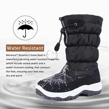 CIOR Women's Winter Snow Boots - Waterproof & Stylish Comfort