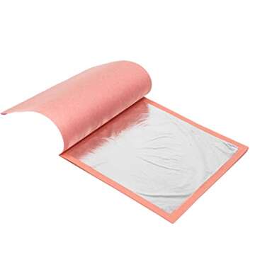 Slofoodgroup Silver Leaf Loose Sheet 25 Sheets Edible Silver Leaf each sheet of Silver Leaf 9.5 cm by 9.5 cm, Loose Leaf Silver