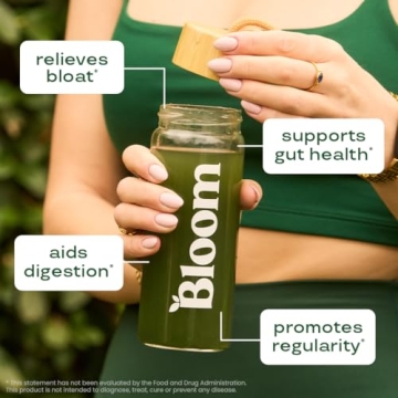 Bloom Nutrition Superfood Greens Powder for Vitality and Gut Health
