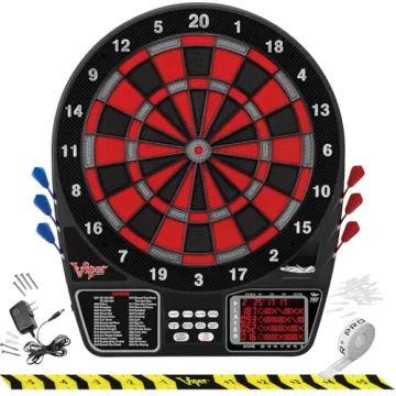 Viper 797 Electronic Dartboard, Quick Access To 301 And Countup From Button Interface, Extended Catc...