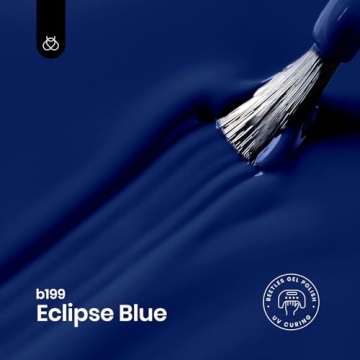 Beetles Gel Nail Polish Midnight Navy Blue 15ml Salon Quality