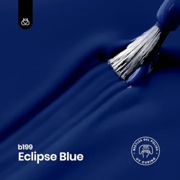 Beetles Gel Nail Polish Midnight Navy Blue 15ml Salon Quality