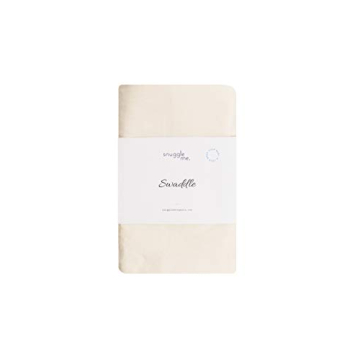Snuggle Me Organic Cotton Swaddle Blanket - Soft, Stretchy & Eco-Friendly