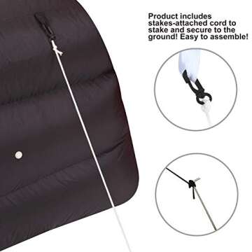 Joiedomi Cinco De Mayo Inflatable Decorations 12 FT Long Fiesta Sign Inflatable with Build-in LEDs Blow Up Inflatables for Holiday Party Indoor Outdoor Yard Garden Lawn Decor.