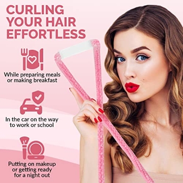 Jelly Curls Blue Gel Curler for Damage-Free Gorgeous Curls