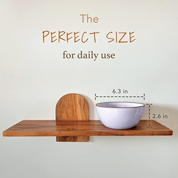 Mora Ceramic Bowls Set - 28oz, Dishwasher & Oven Safe