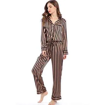 Serenedelicacy Satin Pajama Set for Stylish Comfort