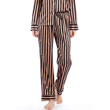 Serenedelicacy Satin Pajama Set for Stylish Comfort