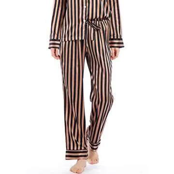 Serenedelicacy Satin Pajama Set for Stylish Comfort