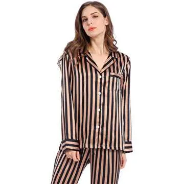 Serenedelicacy Satin Pajama Set for Stylish Comfort