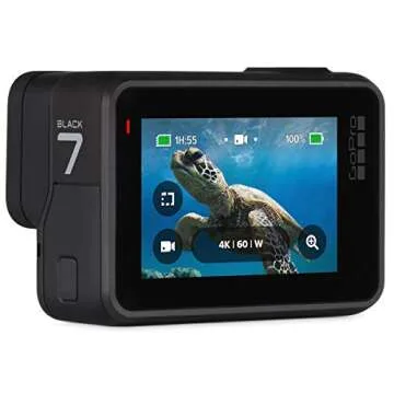GoPro HERO7 Black - Bundle with 3-in-1 Mount, Extra Rechargeable Battery, and 32GB Card