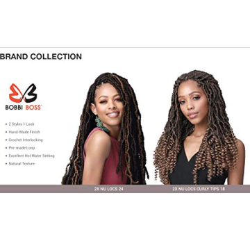 Affordable Bobbi Boss Crochet Braids Nu Locs 6-Pack