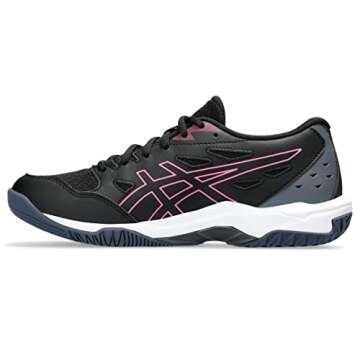 ASICS Women's Gel-Rocket 11 Volleyball Shoes, 7.5, Black/White