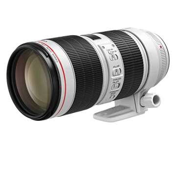 Canon EF 70-200mm f/2.8L is III USM Lens - Telephoto Zoom Lens for Photo & Video - 3.5-Stop Image Stabilizer - Event, Sport, Wildlife Photography