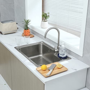 MicoYang Silicone Bathroom Soap Dish with Drain Spout