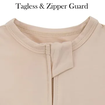 Aablexema Baby Footie Pajamas Zipper Cozy Bamboo Pjs