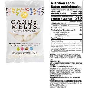 Wilton Light Cocoa and Bright White Candy Melts® Candy Making Set, 4-Piece