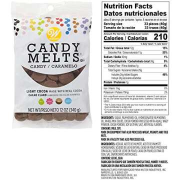 Wilton Light Cocoa and Bright White Candy Melts® Candy Making Set, 4-Piece