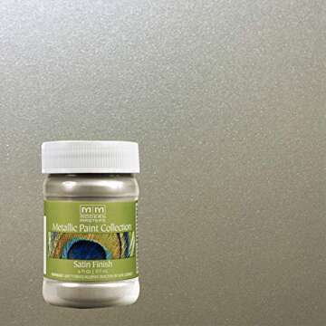 6 oz Modern Masters Champagne Metallic Paint - Elegant Decorative Finish