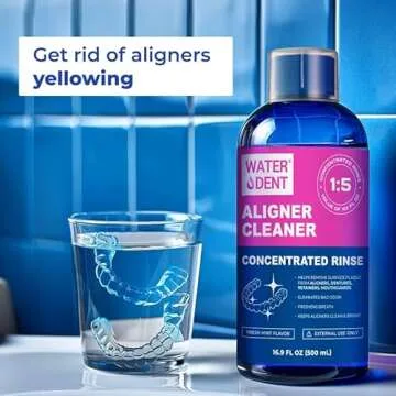 ALIGNER Cleaner Rinse | Fresh Minty Solution for Oral Care