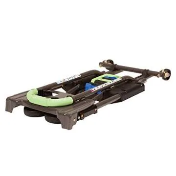 COSCO Shifter Multi-Position Folding Hand Truck and Cart, 300 lb. Weight Capacity, Green, 12222PBG1E