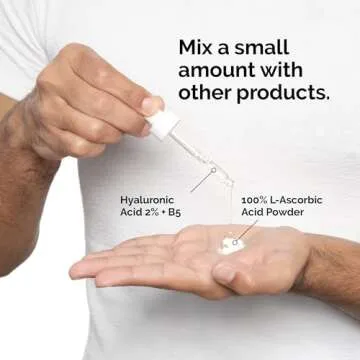 The Ordinary 100% L-Ascorbic Acid Powder, Vitamin C Treatment for Anti-Aging, 0.7 Ounce