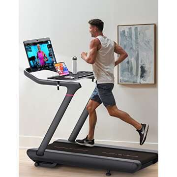 New Tread Laptop Tray, Treadmill Desk Tray, Upgrade 36" Treadmill Tray Compatible with The New Pelot...