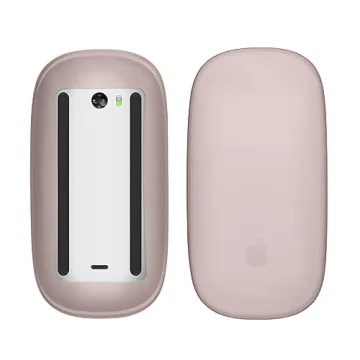 Soft Silicone Cover for Apple Magic Mouse 1/2 - Dusty Pink