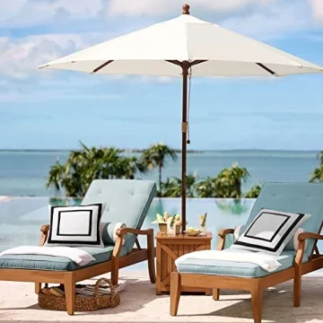 Pyonic Outdoor Waterproof Throw Pillow Covers Set of 2