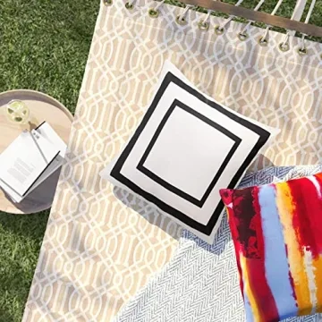 Pyonic Outdoor Waterproof Throw Pillow Covers Set of 2